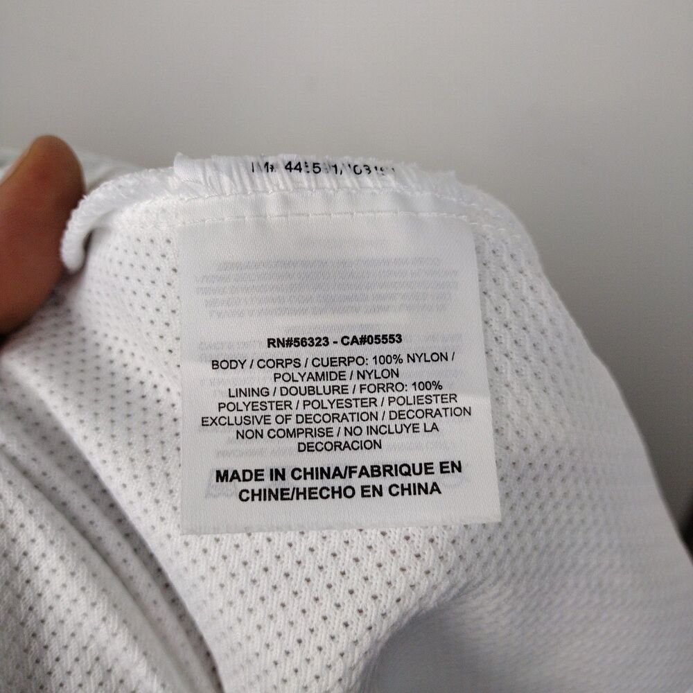 Nike Golf Tour Performance Tennis Skirt Womens Sz L White Grey Two Layer 456161 - Picture 7 of 9